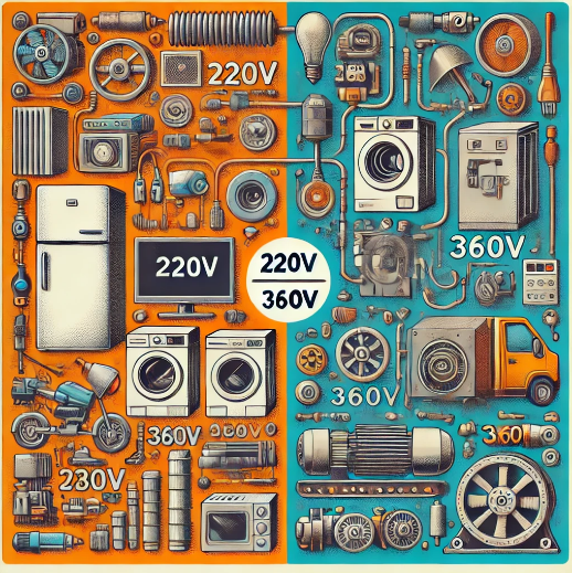 220 V vs 360 V