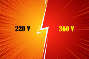 220 V vs 360 V